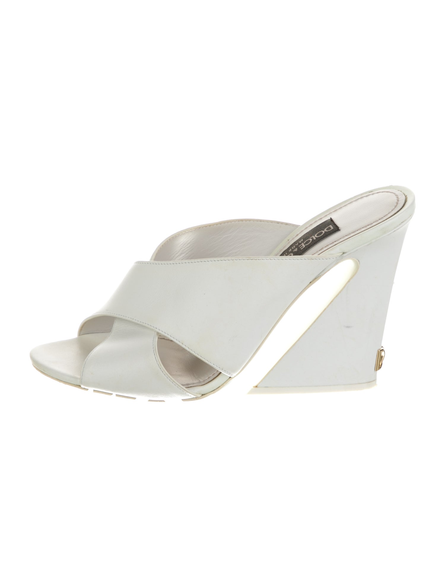 Dolce & Gabbana Leather Slides