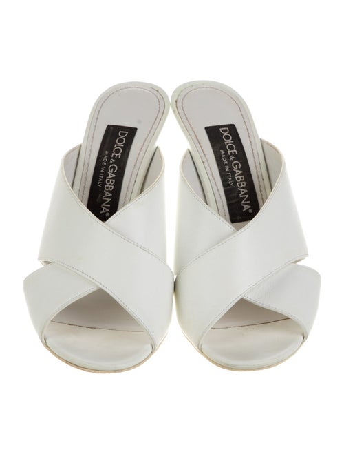 Dolce & Gabbana Leather Slides