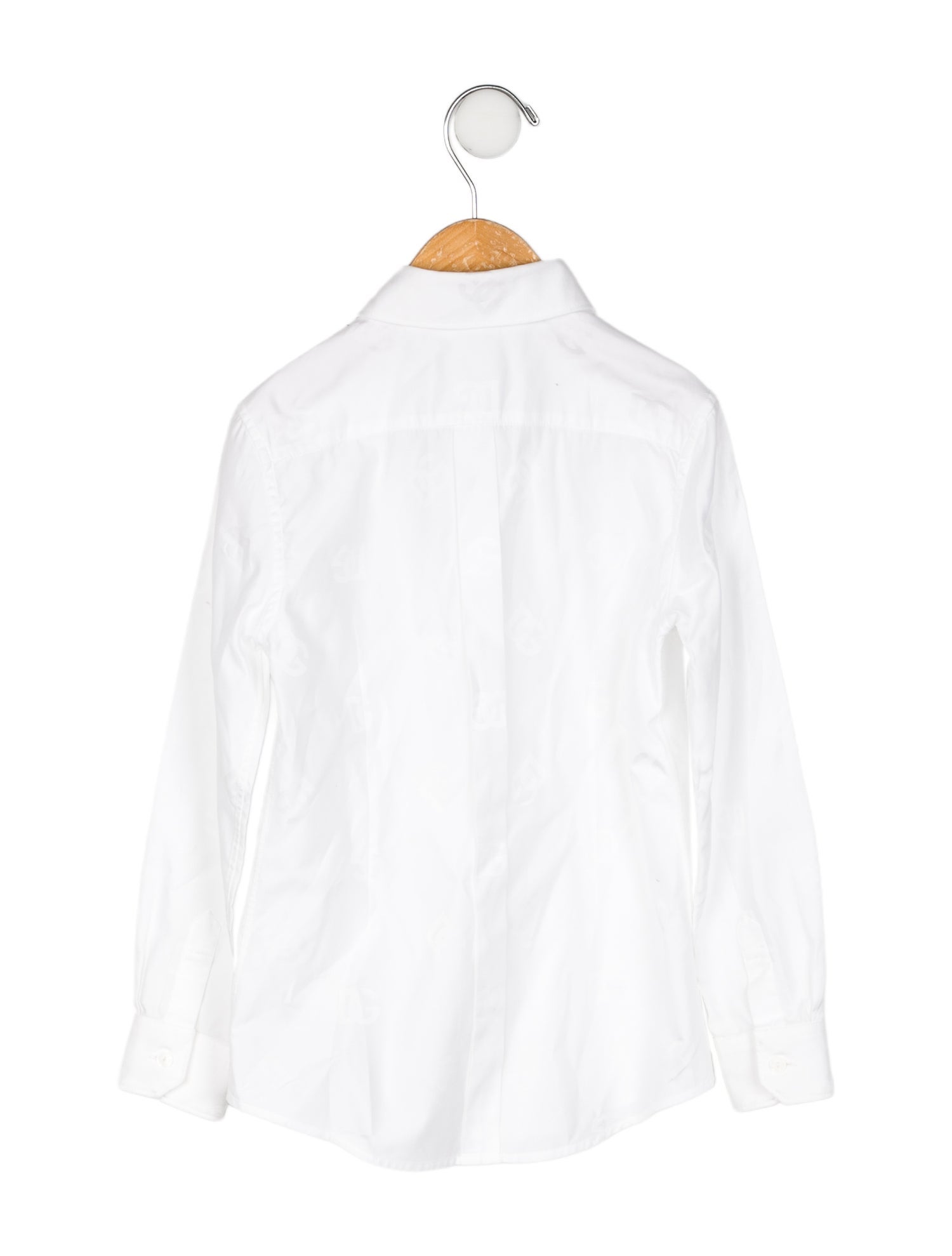 Dolce & Gabbana Toddler Boys' Patterned Long Sleeve Button Up Shirt