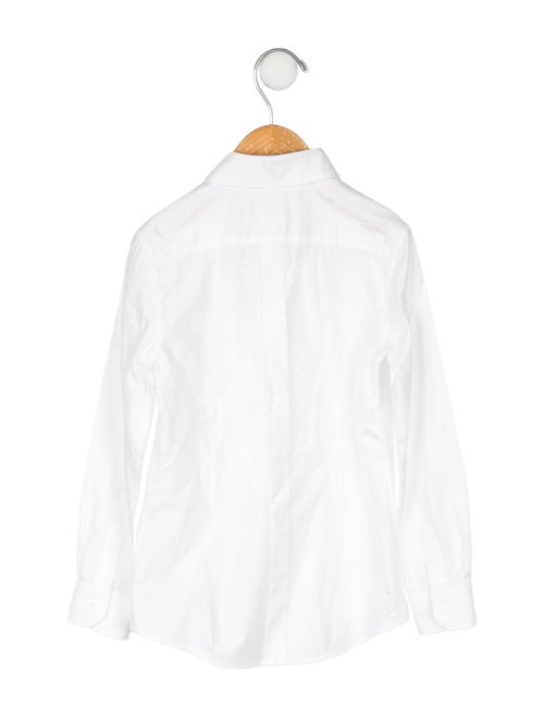 Dolce & Gabbana Toddler Boys' Patterned Long Sleeve Button Up Shirt