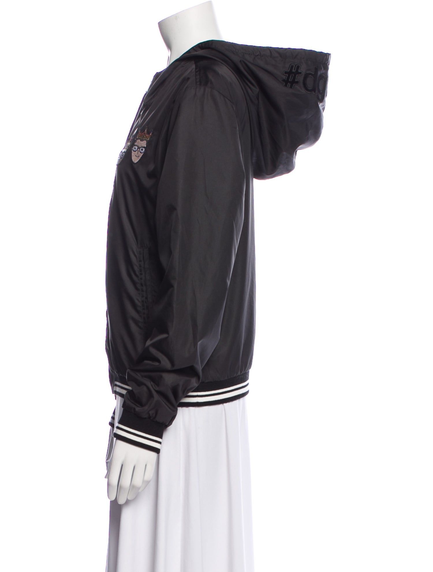 Dolce & Gabbana Striped Bomber Jacket