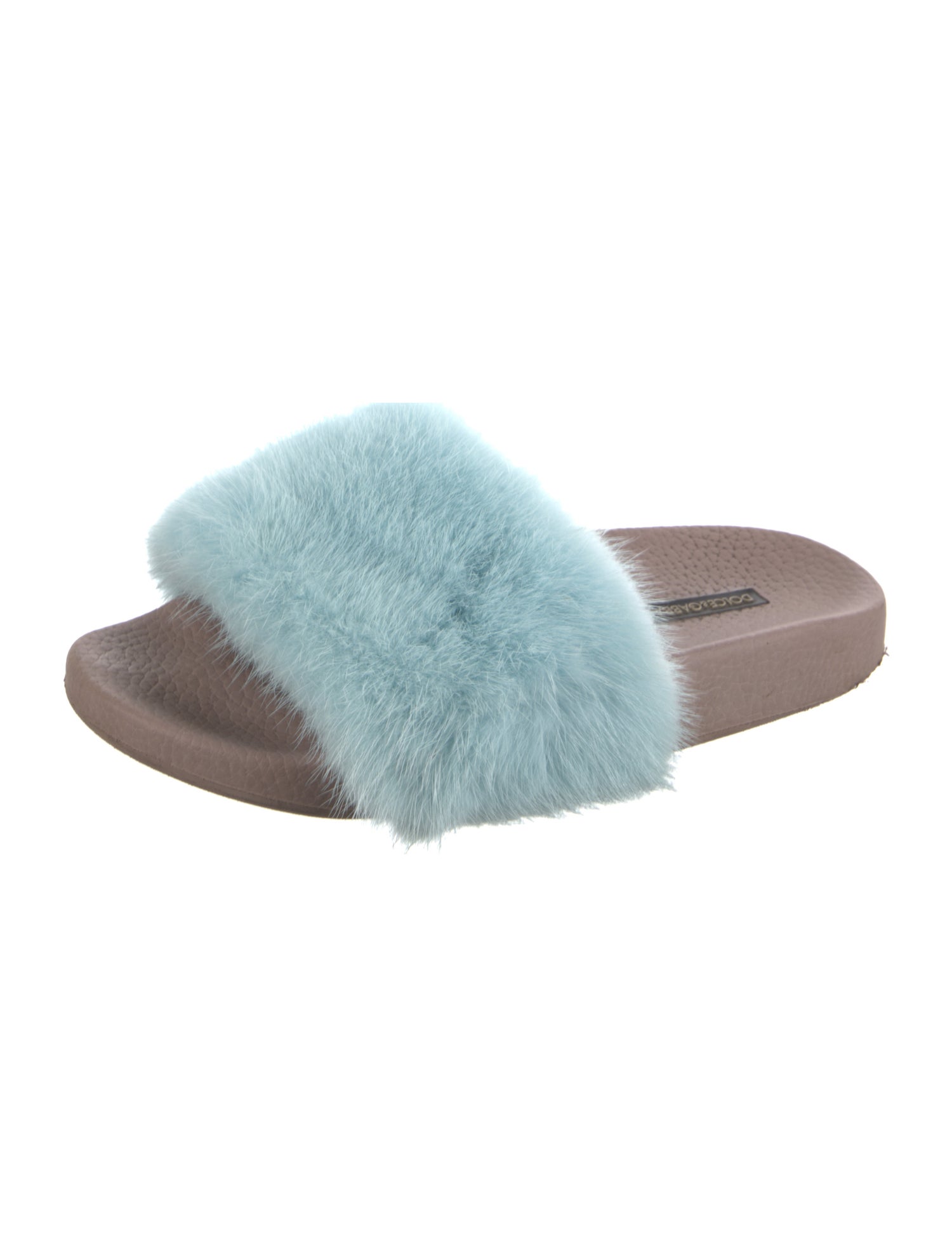Dolce & Gabbana Mink Slides