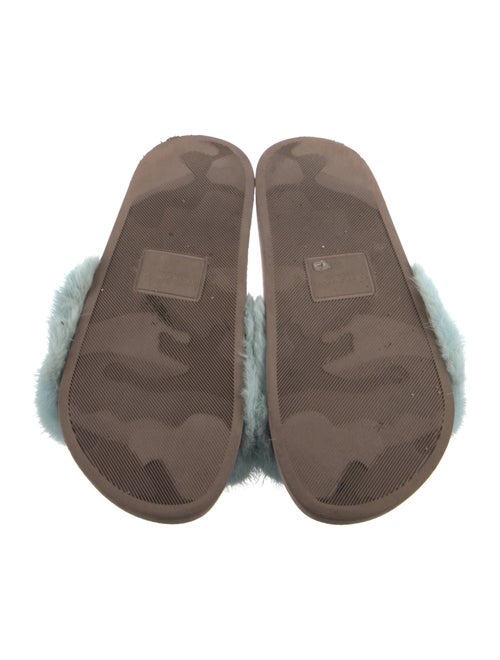 Dolce & Gabbana Mink Slides