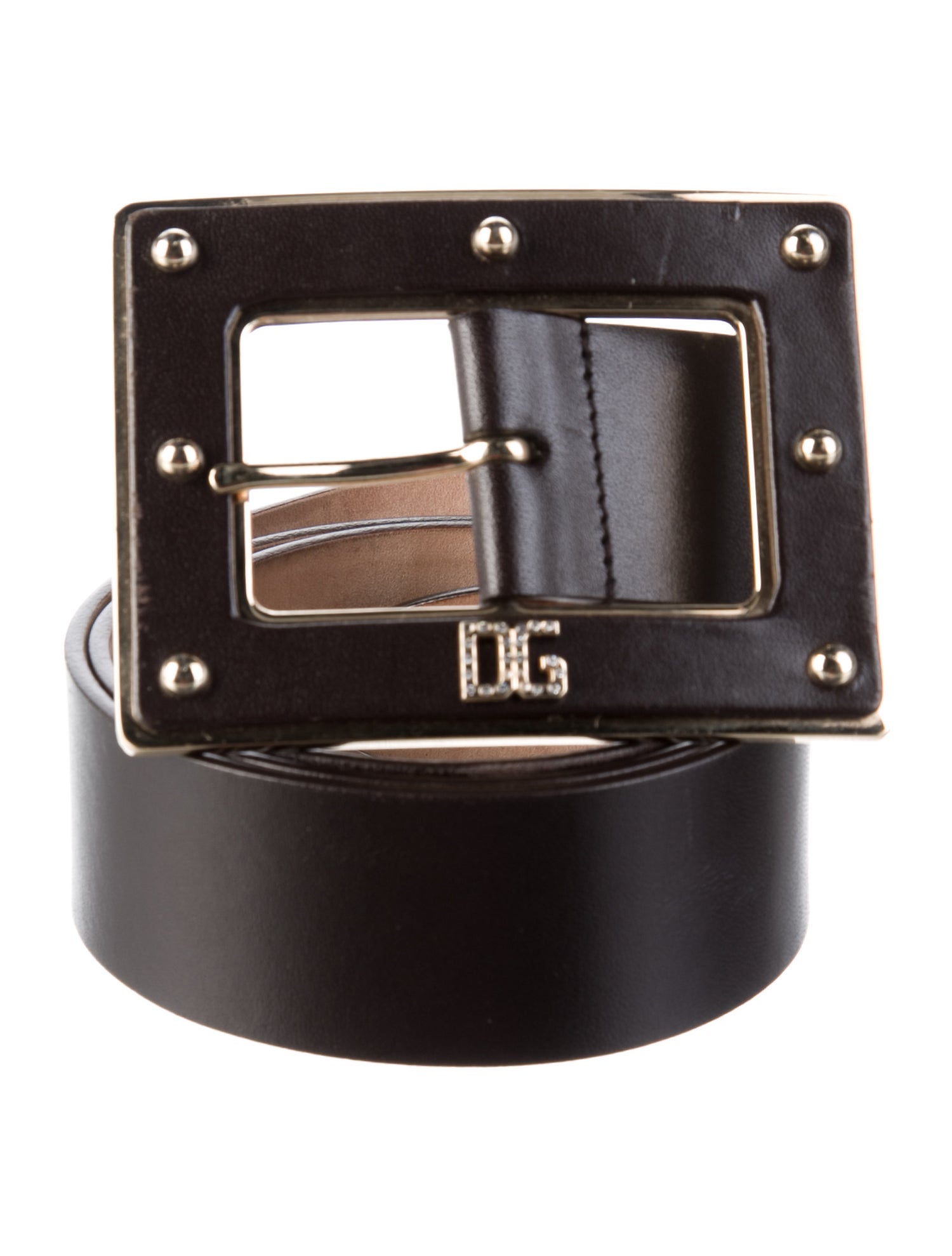 Dolce & Gabbana Leather Waist Belt