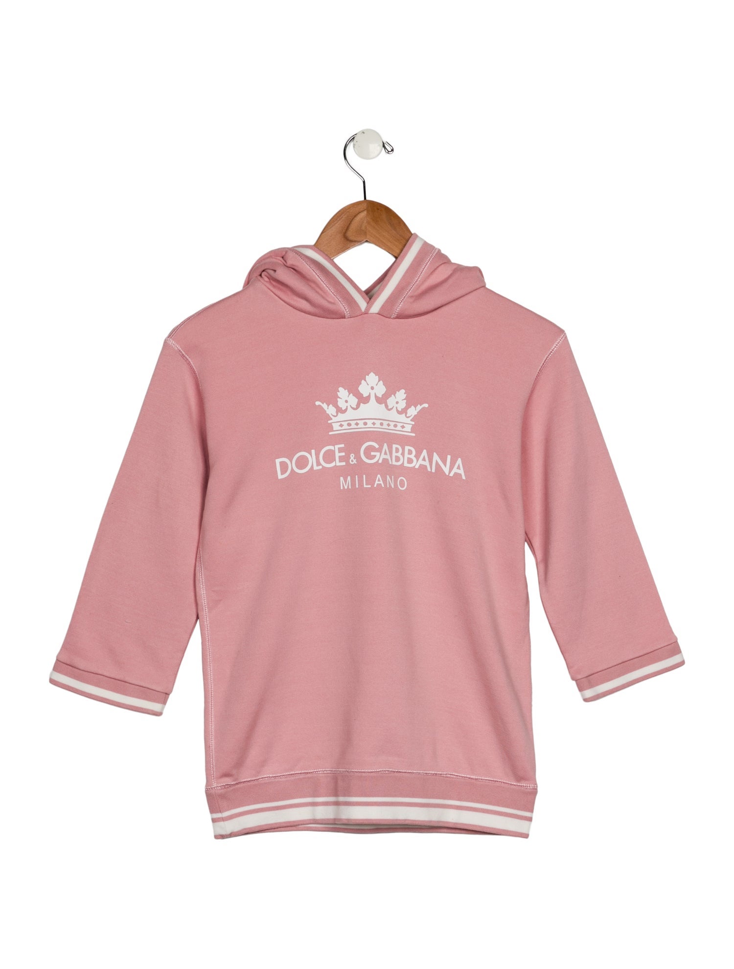 Dolce & Gabbana Kids Girls' Long-Sleeve Hooded Sweatshirt