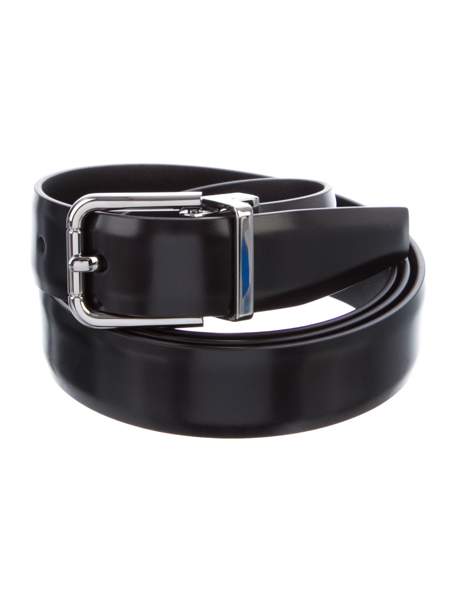 Dolce & Gabbana Skinny Leather Waist Belt w/ Tags