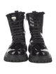 Dolce & Gabbana Patent Leather Combat Boots