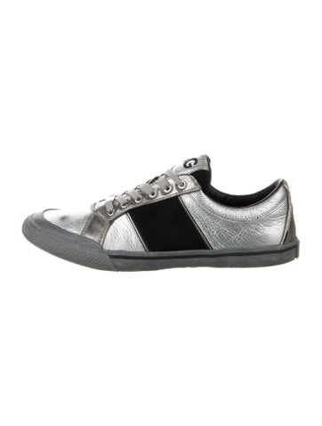 Dolce & Gabbana Sneakers Leather Colorblock Pattern 8