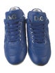 D&G Leather Printed Sneakers