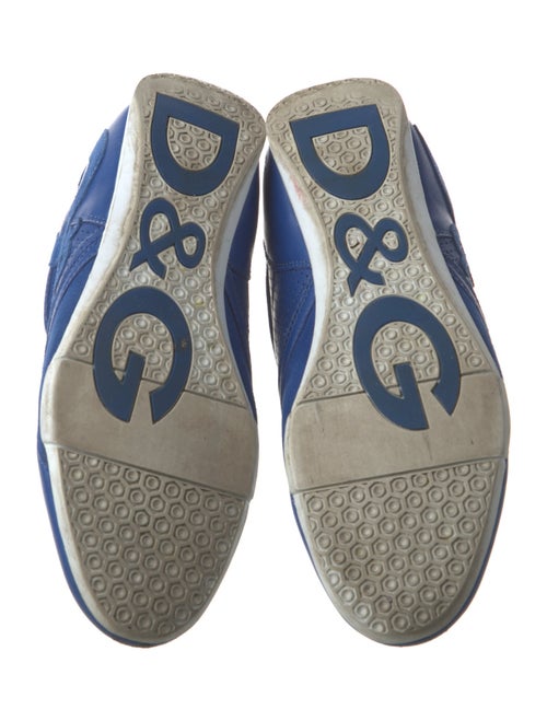 D&G Leather Printed Sneakers