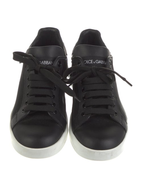 Dolce & Gabbana Mesh Printed Sneakers