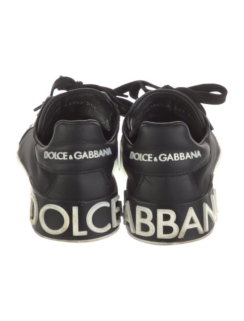 Dolce & Gabbana Mesh Printed Sneakers