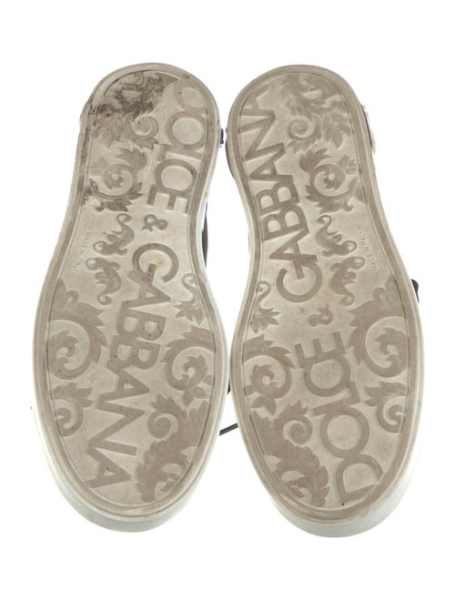 Dolce & Gabbana Mesh Printed Sneakers