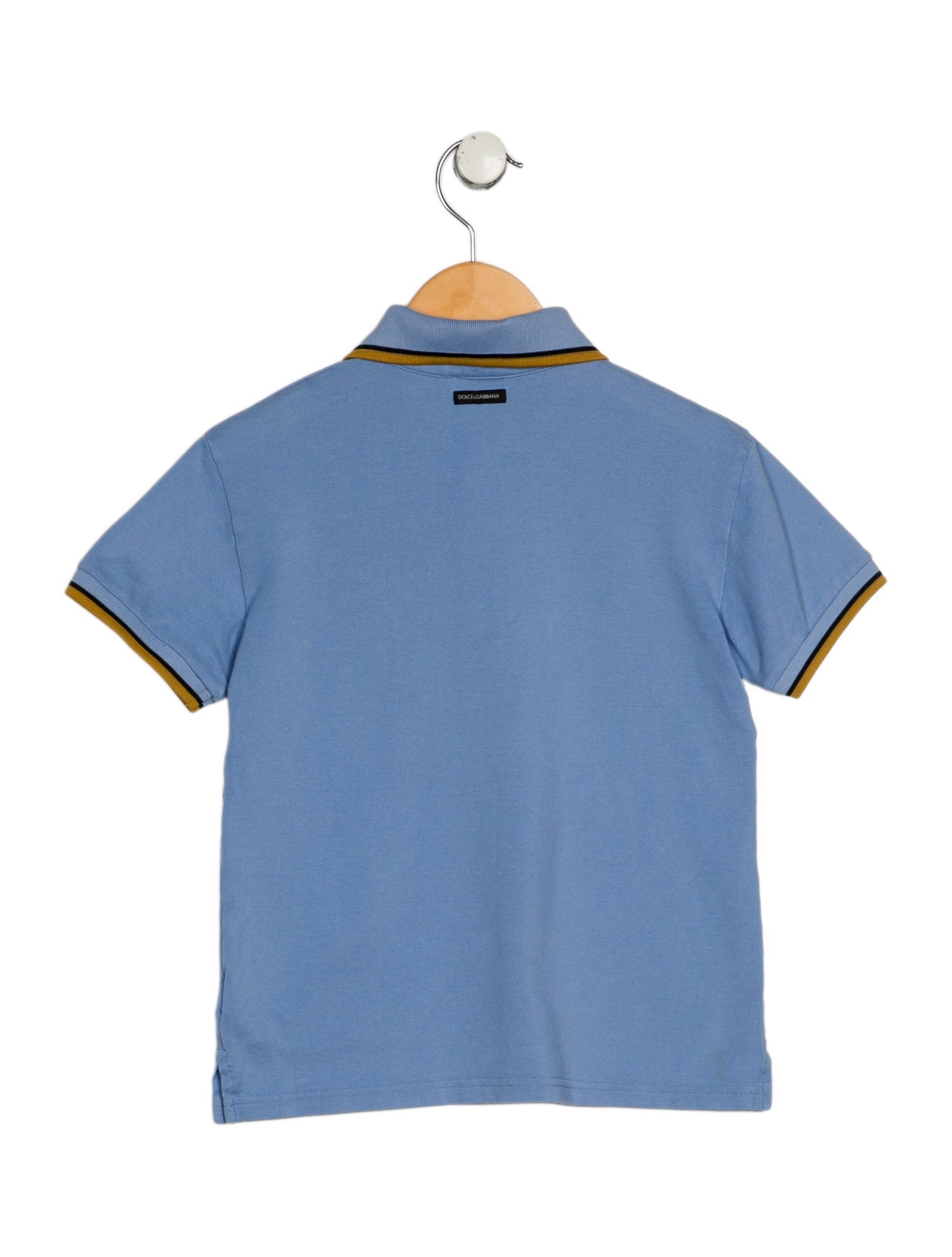 Dolce & Gabbana Kids Boys' Embroider-Embellished Polo Shirt