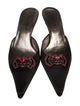Dolce & Gabbana Satin Mules
