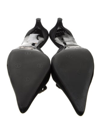 Dolce & Gabbana Satin Mules