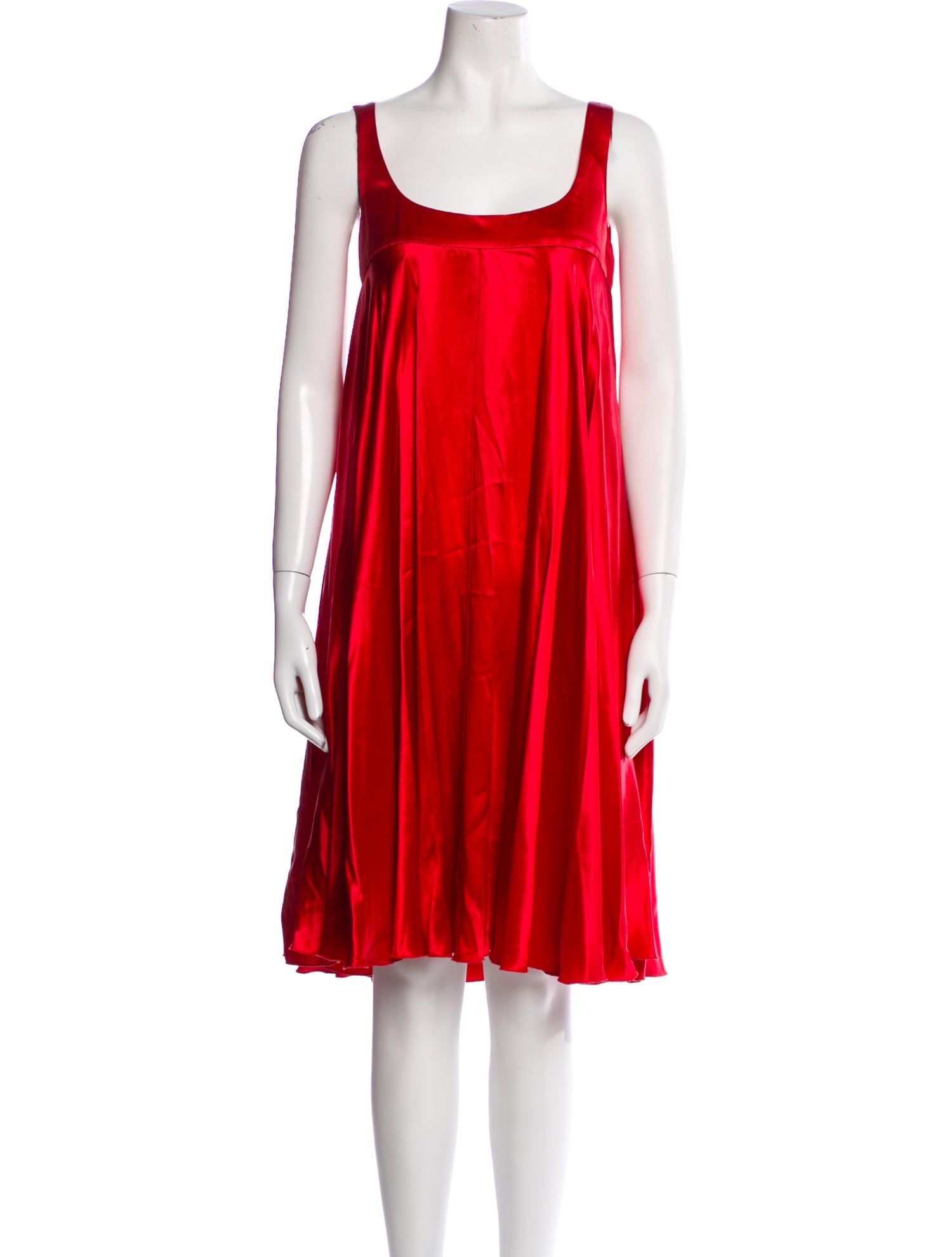 Dolce & Gabbana Silk Knee-Length Dress