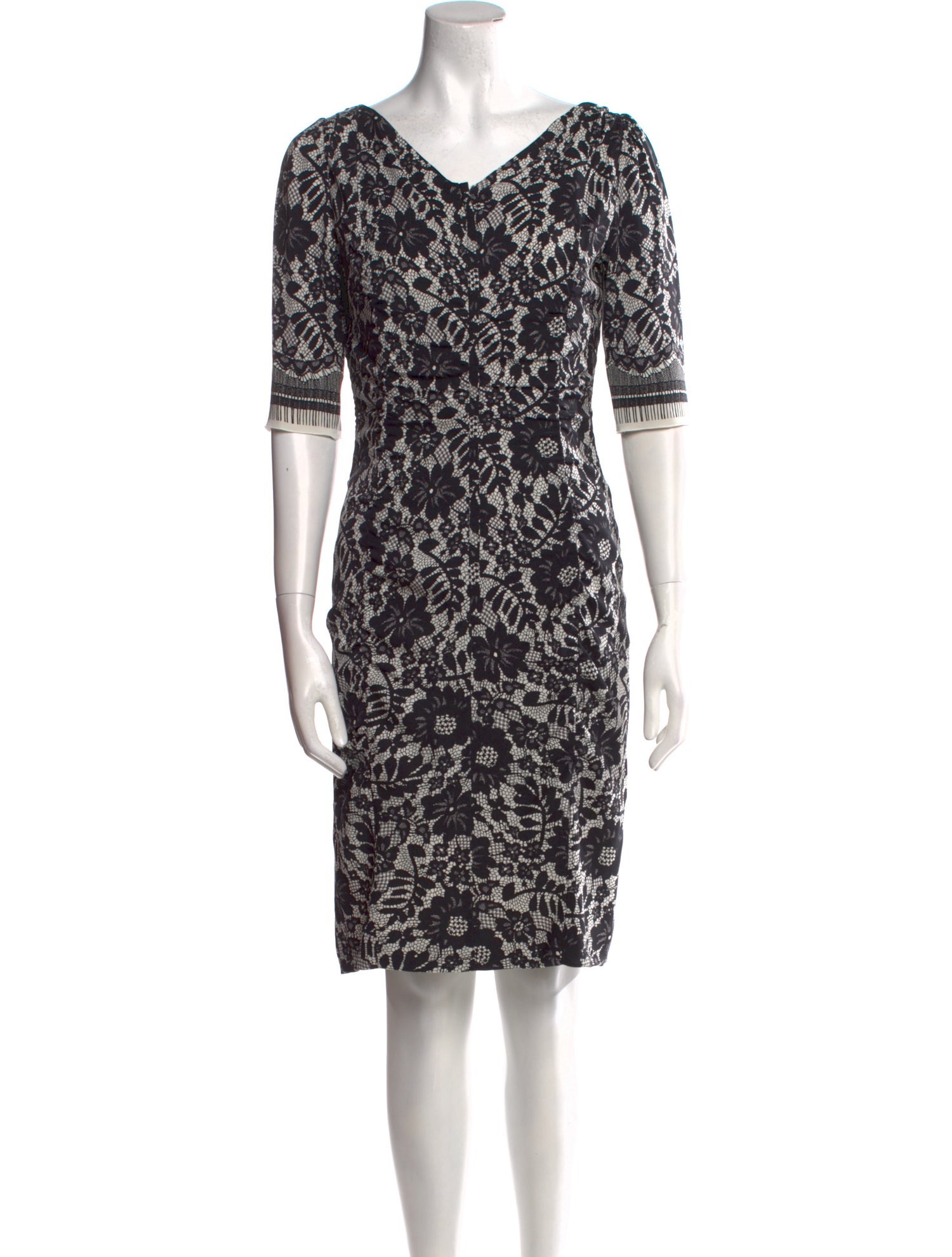 Dolce & Gabbana Silk Knee-Length Dress