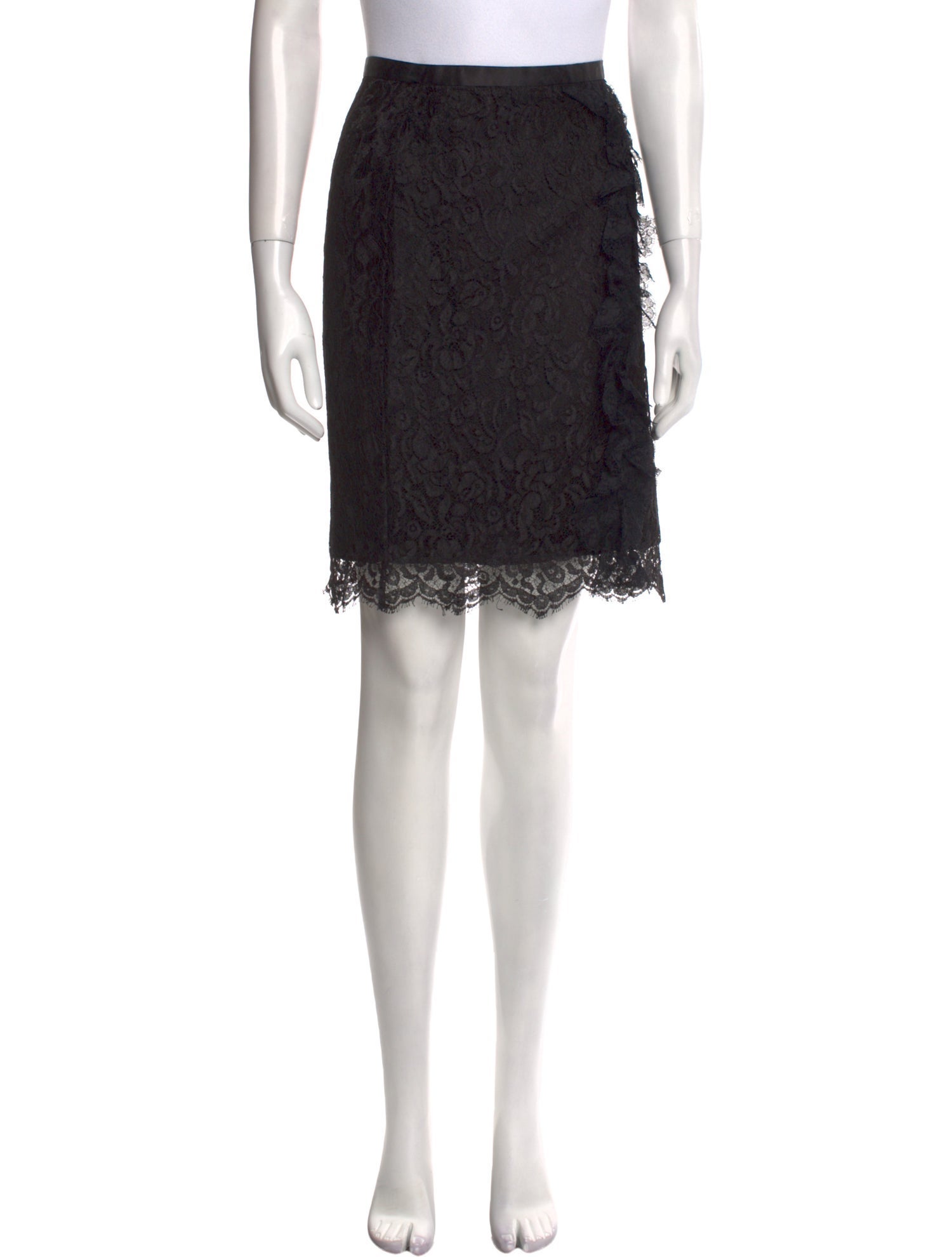 Dolce & Gabbana Lace Knee-Length Skirt