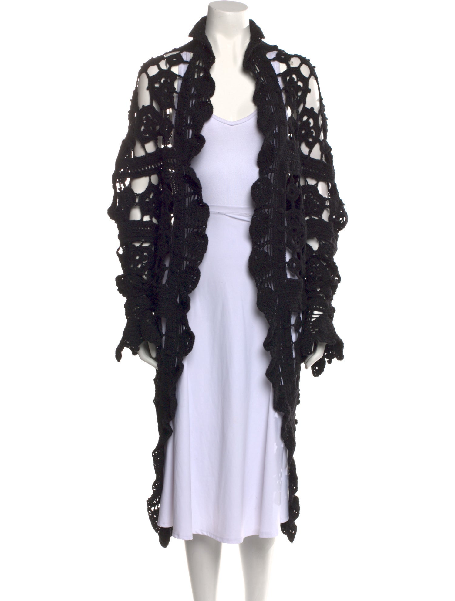 Dolce & Gabbana Virgin Wool Lace Pattern Sweater w/ Tags