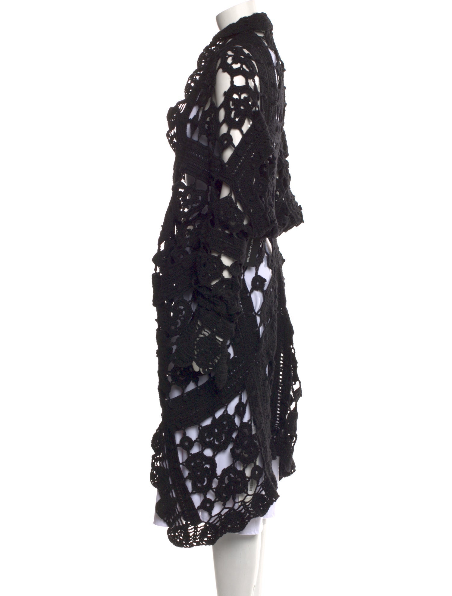 Dolce & Gabbana Virgin Wool Lace Pattern Sweater w/ Tags