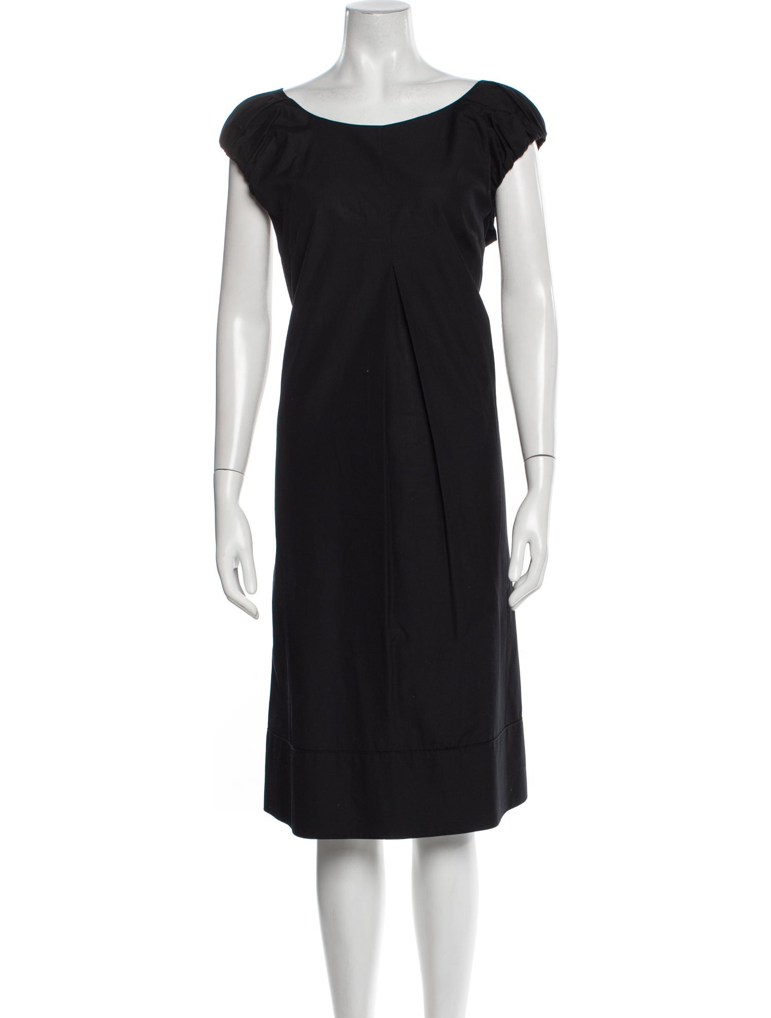 Dolce & Gabbana Bateau Neckline Midi Length Dress