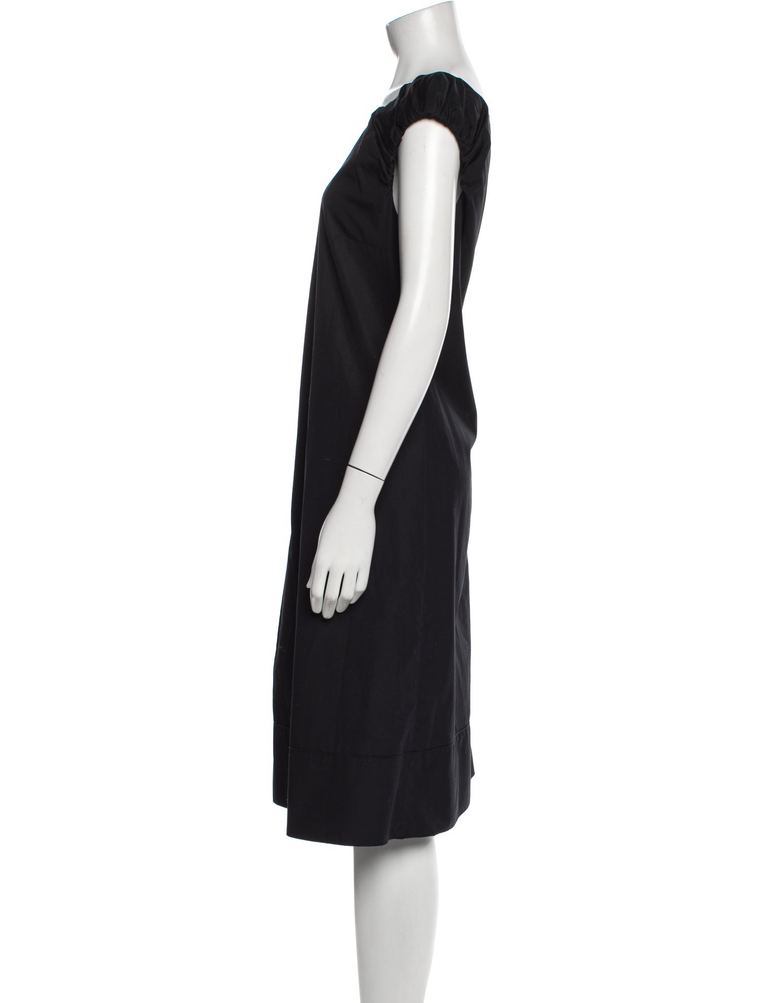 Dolce & Gabbana Bateau Neckline Midi Length Dress