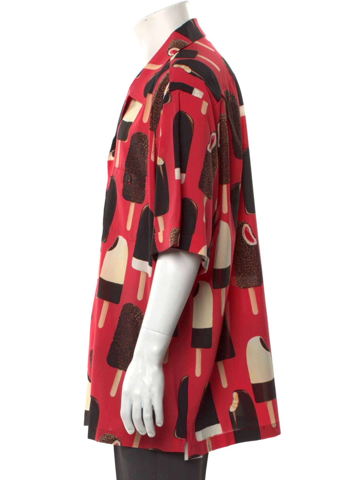 Dolce & Gabbana Silk Printed Shirt