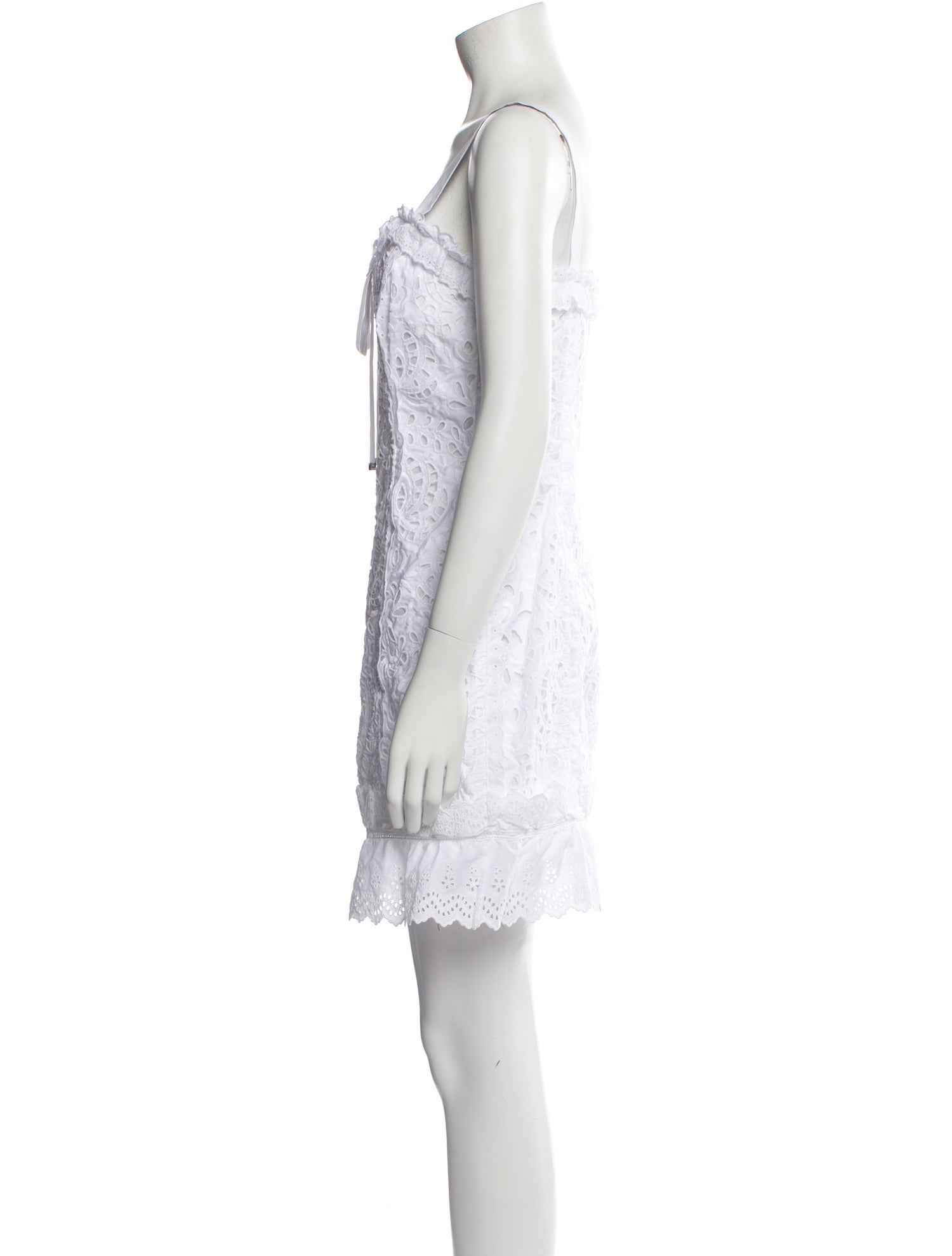 Dolce & Gabbana Square Neckline Mini Dress w/ Tags