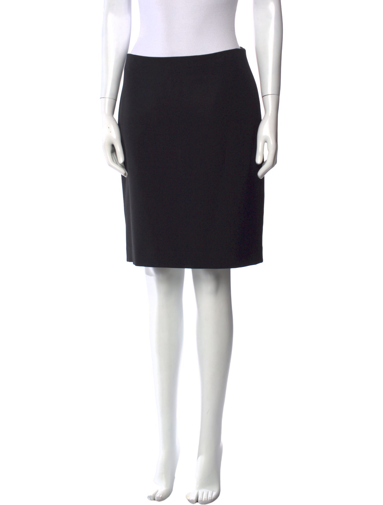 Dolce & Gabbana Virgin Wool Knee-Length Skirt