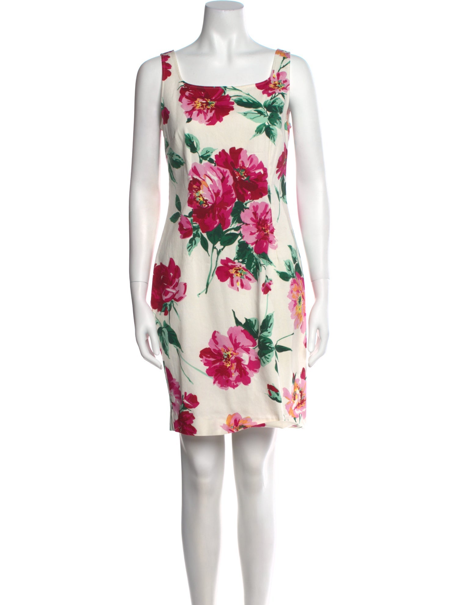 Dolce & Gabbana Floral Print Mini Dress