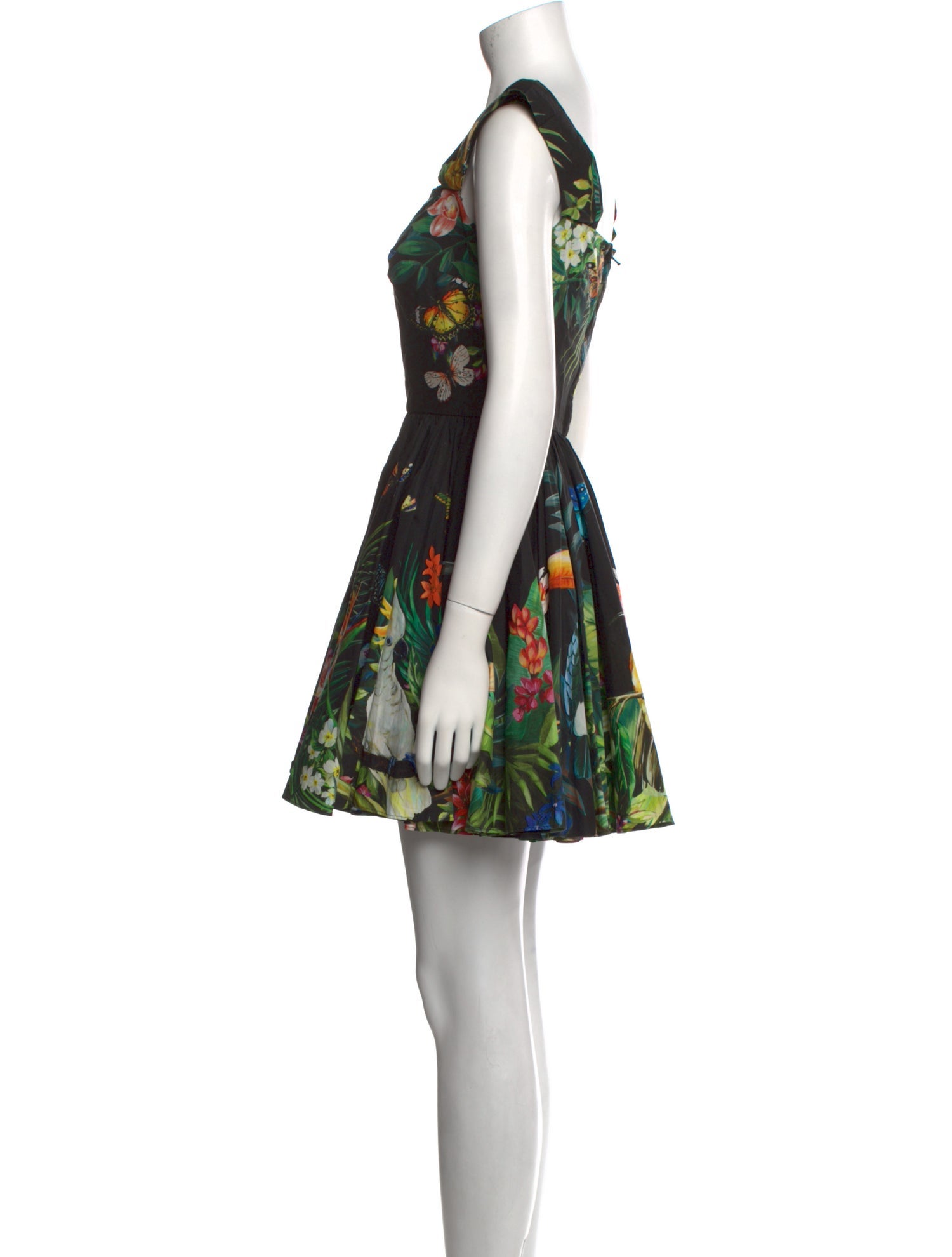 Dolce & Gabbana Floral Print Mini Dress