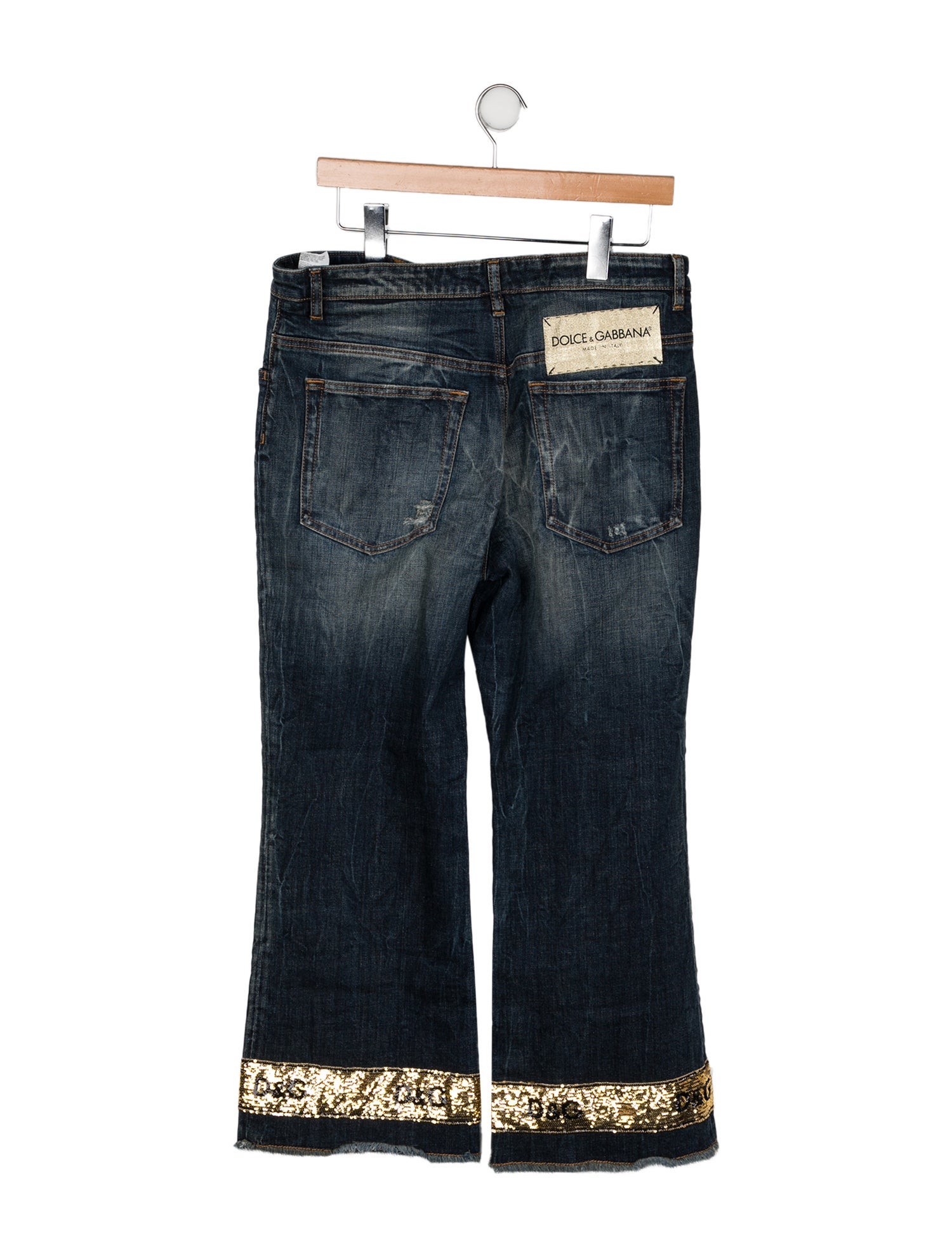 Dolce & Gabbana High-Rise Wide Leg Jeans