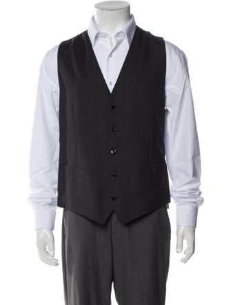 Dolce & Gabbana Virgin Wool Suit Vest