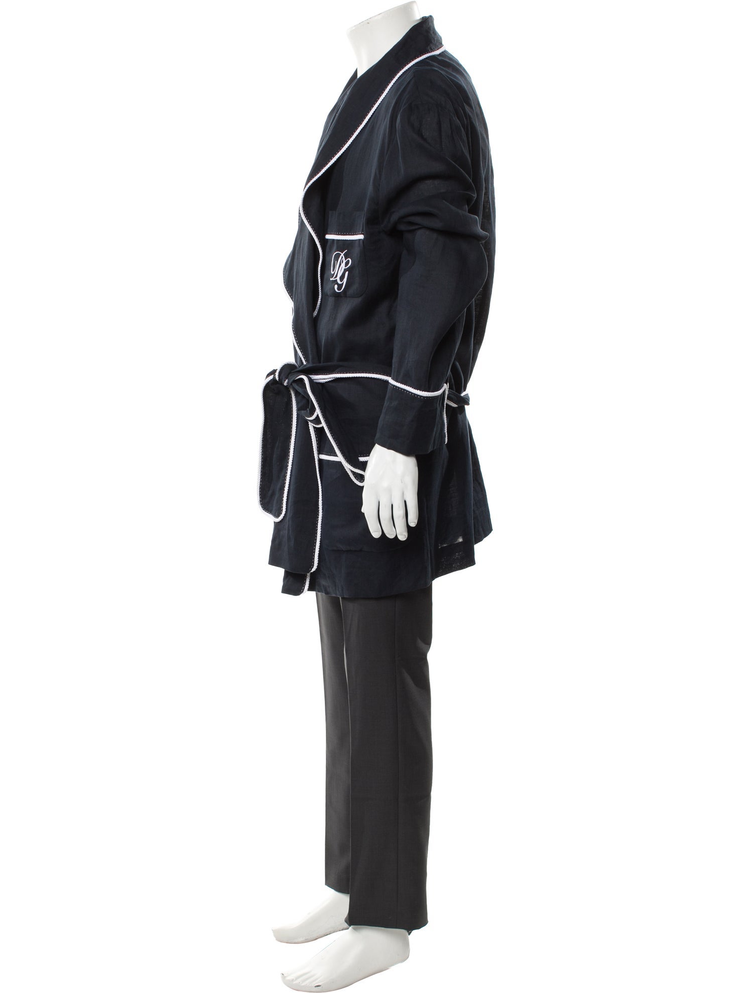 Dolce & Gabbana Linen Robe w/ Tags