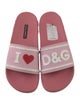 Dolce & Gabbana Rubber Slides