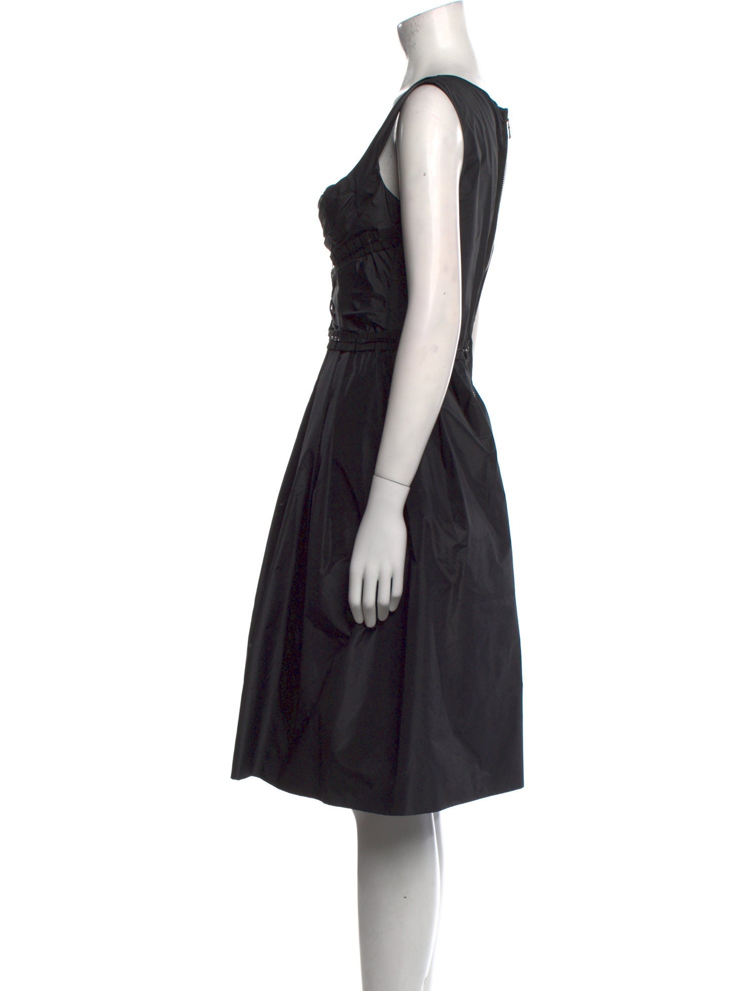 Dolce & Gabbana Silk Knee-Length Dress