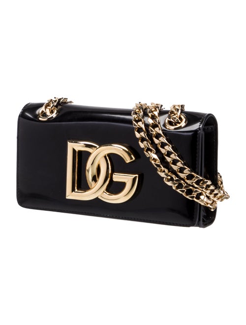 Dolce & Gabbana Patent Leather Shoulder Bag