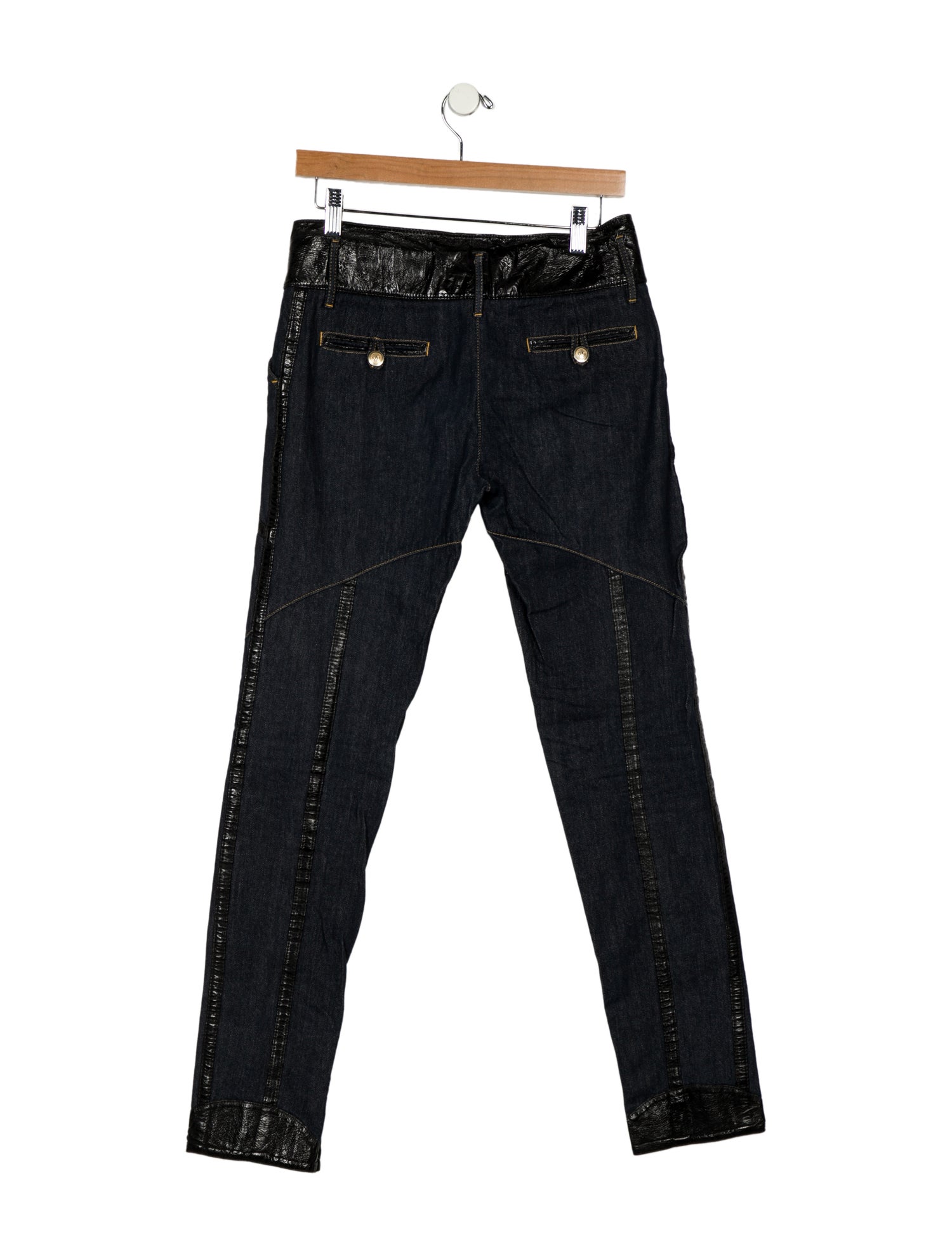 Dolce & Gabbana Low-Rise Straight Leg Jeans