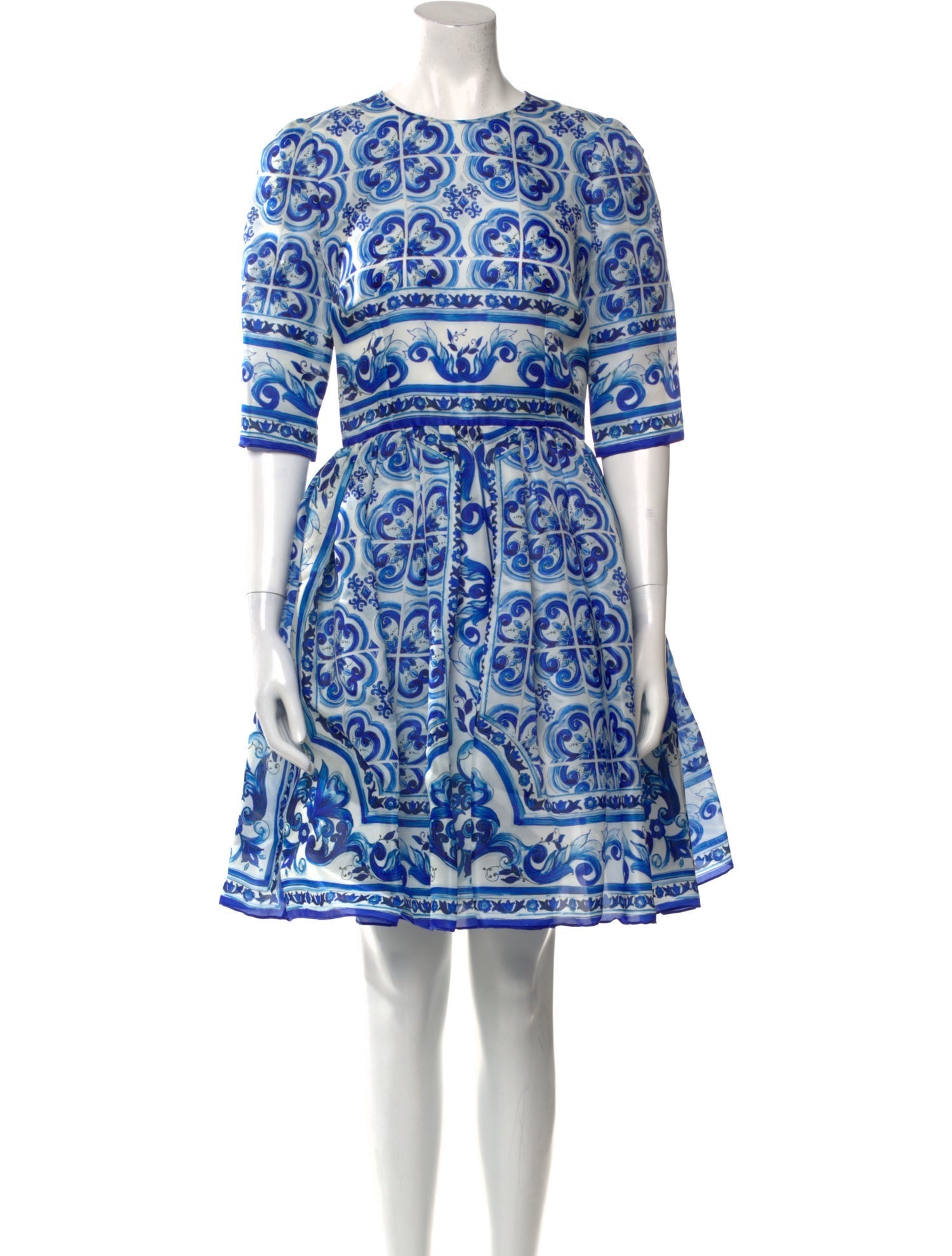 Dolce & Gabbana Silk Mini Dress