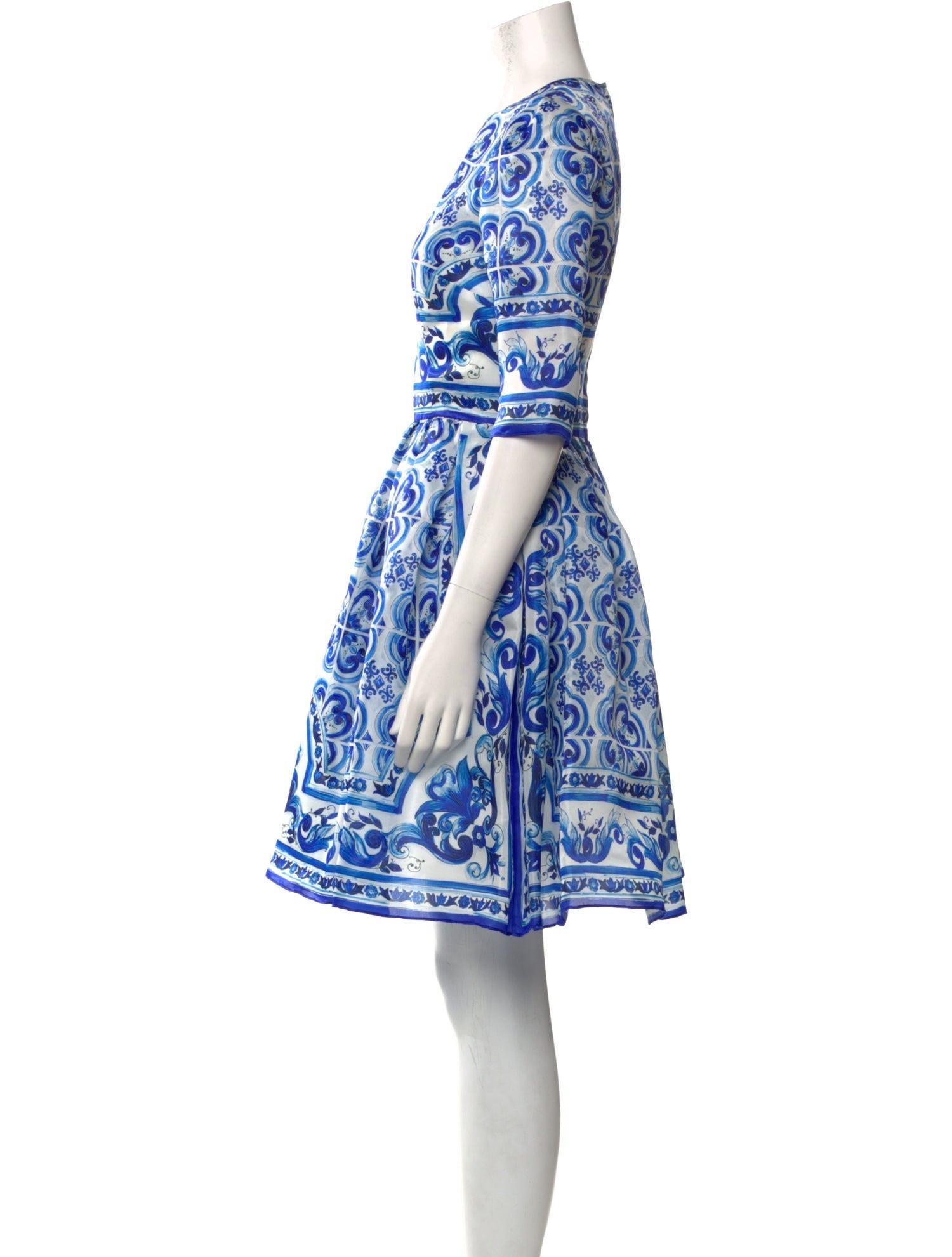 Dolce & Gabbana Silk Mini Dress