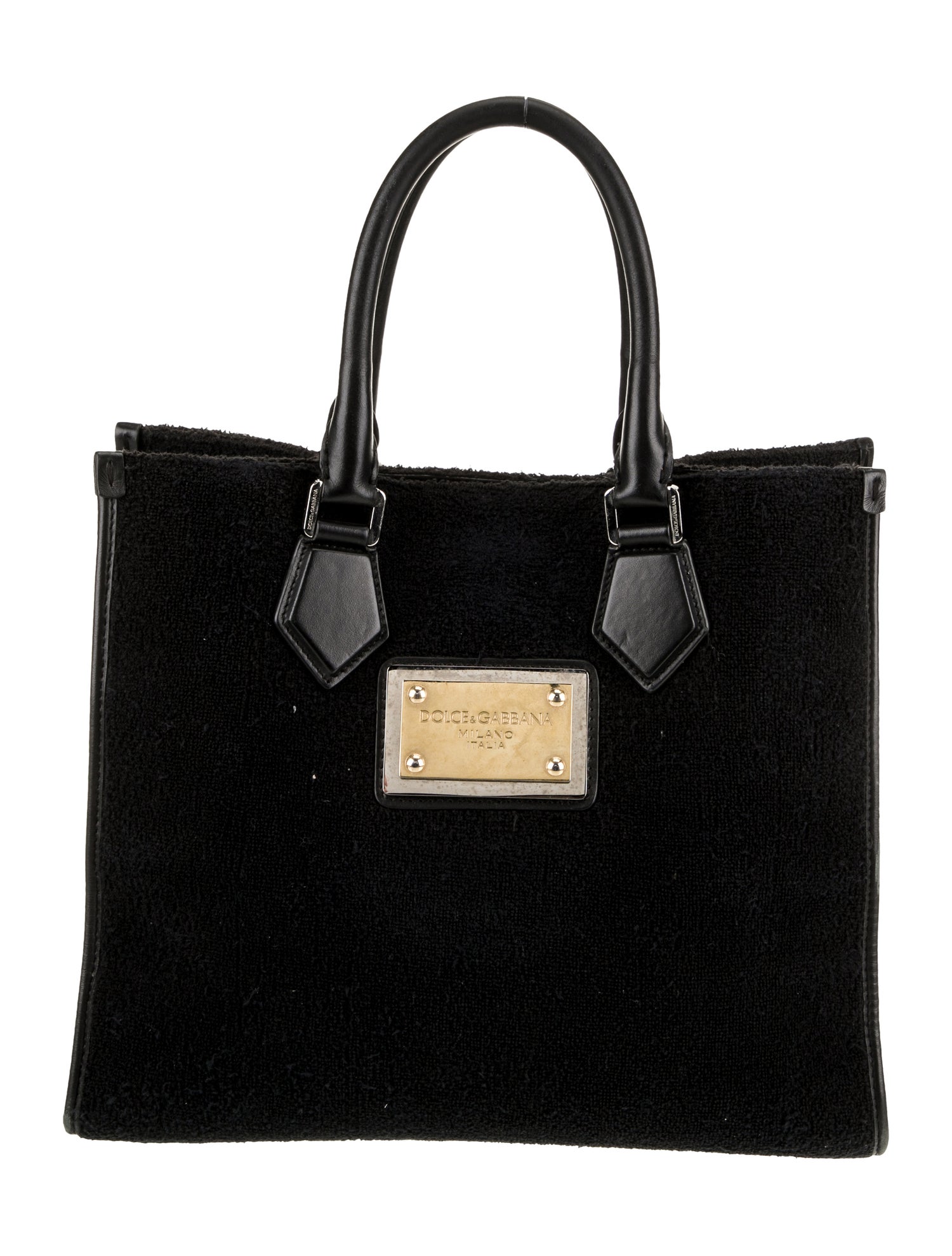 Dolce & Gabbana Terry Cloth Tote