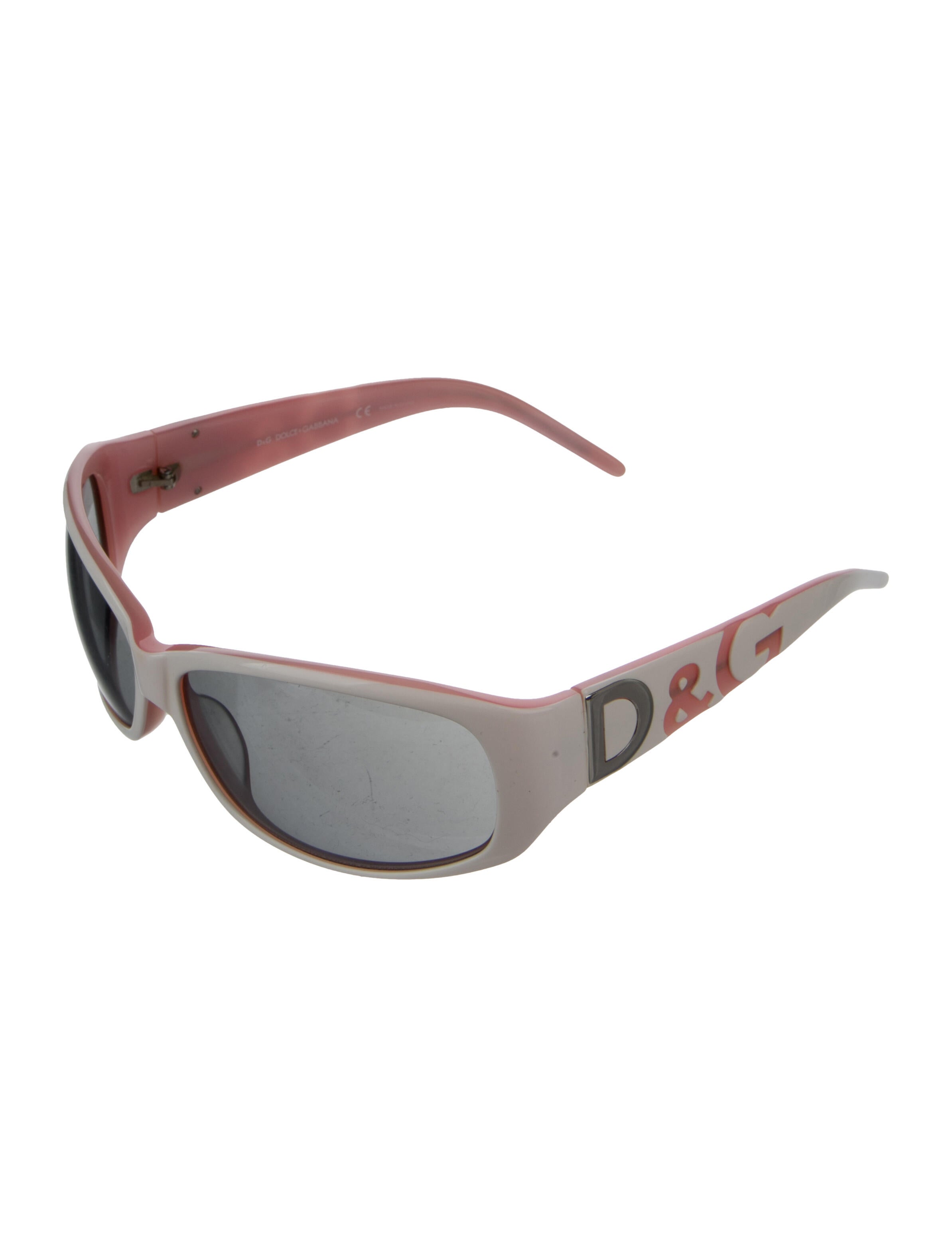 D&G Signature Logo Shield Sunglasses