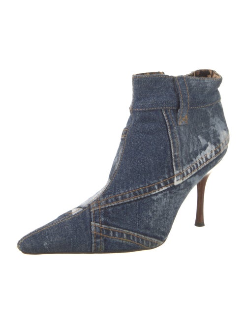 Dolce & Gabbana Canvas Chelsea Boots