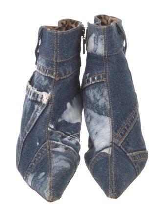 Dolce & Gabbana Canvas Chelsea Boots