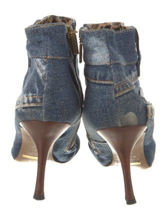 Dolce & Gabbana Canvas Chelsea Boots