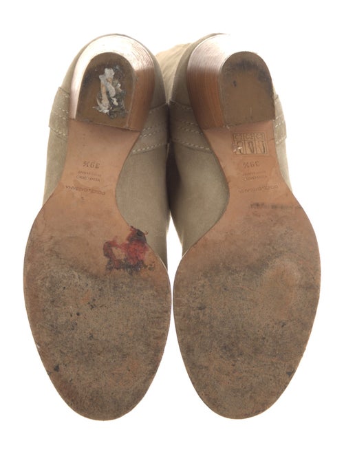 Dolce & Gabbana Suede Riding Boots