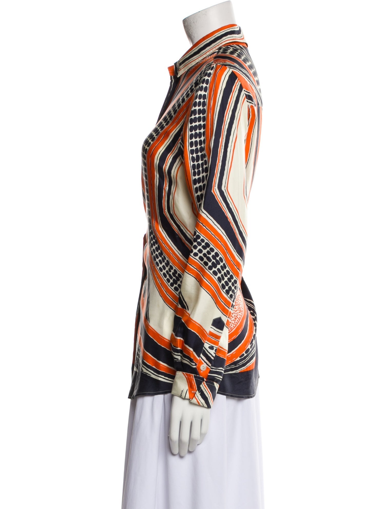 Dolce & Gabbana Silk Printed Blouse