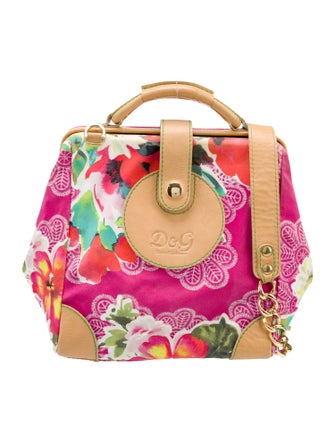 D&G Canvas Top Handle Bag