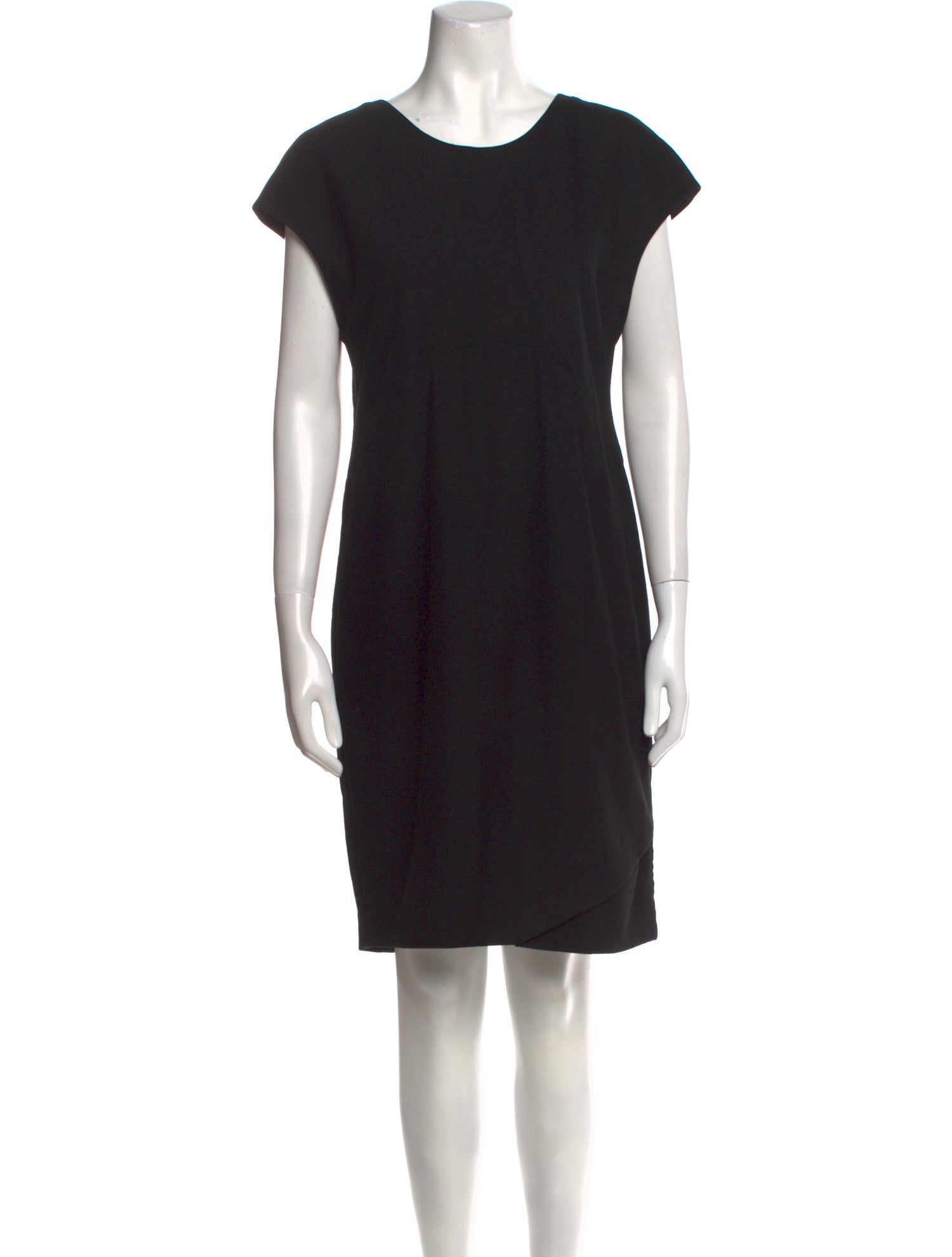 Dolce & Gabbana Virgin Wool Knee-Length Dress